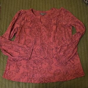 Floral Pink Women's Top